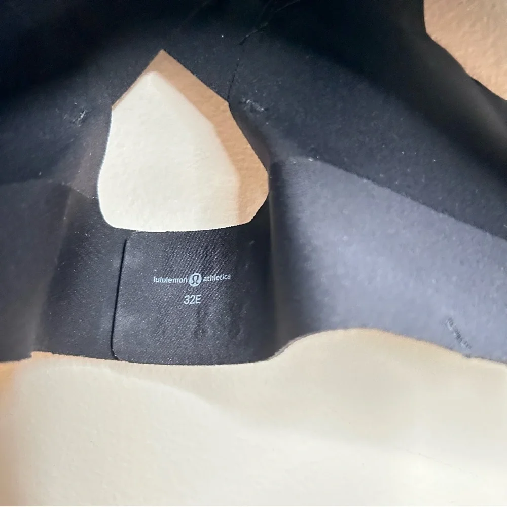 NWOT Lululemon Enlite Weave-Back Bra High Support D-DDD Cups Black 32E - Picture 8 of 9